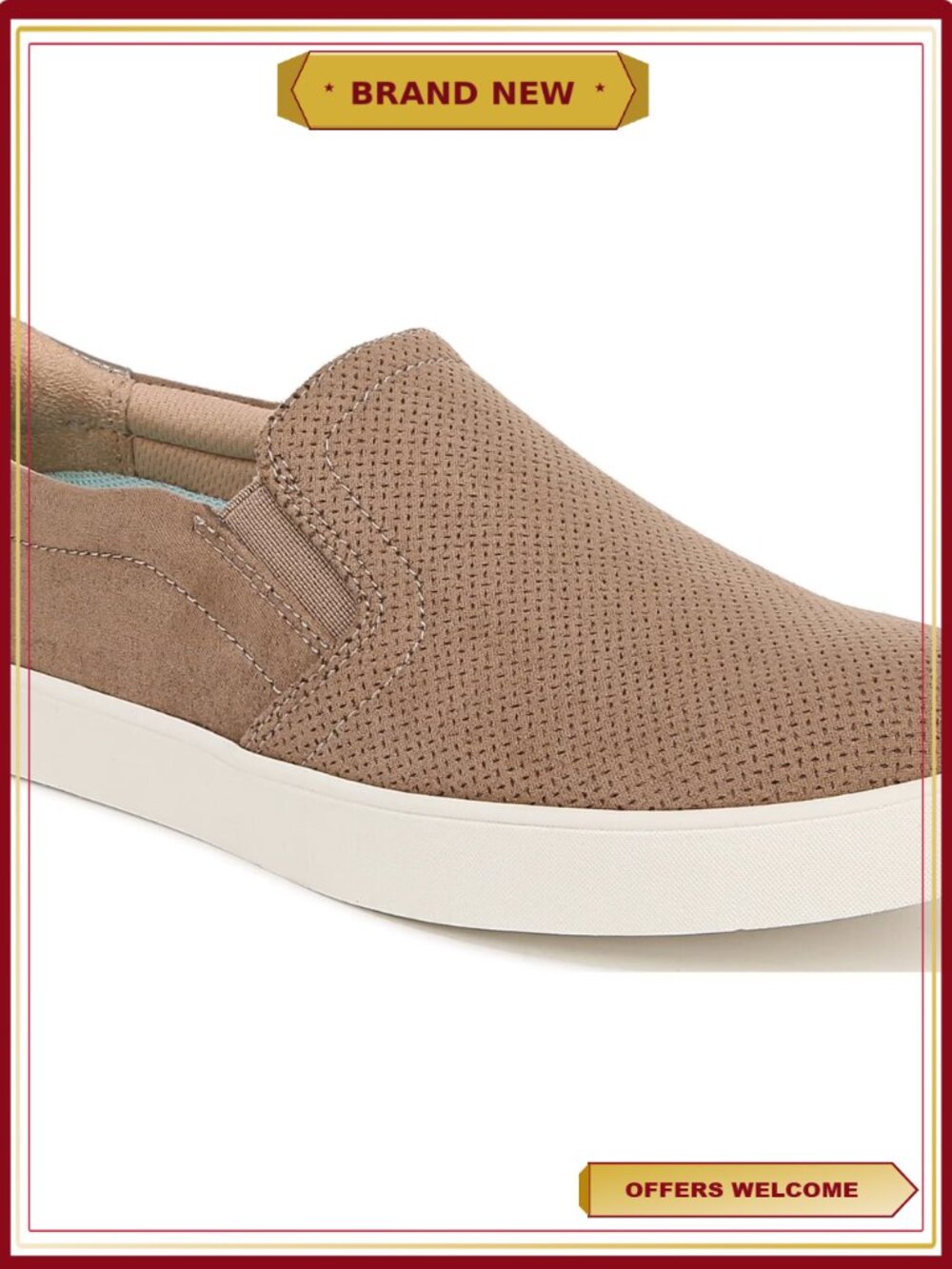 Women's Slip-On Comfort Sneaker with Arch Support